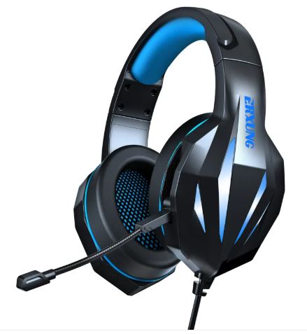 Auriculares para Juegos Cableados Luminosos