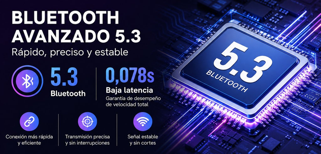 QCY H2 – Audífonos Inalámbricos con Sonido Estéreo HiFi